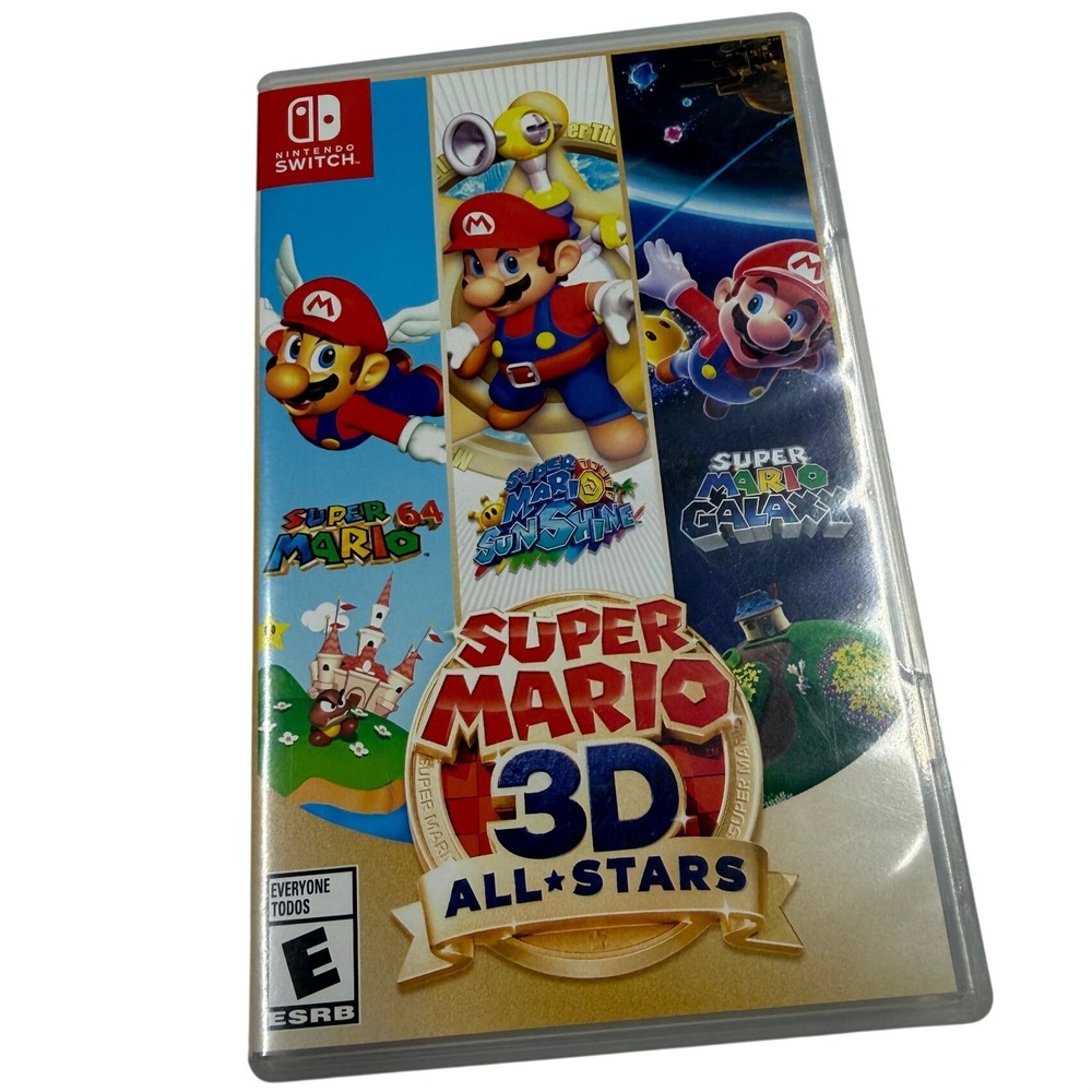 Nintendo Switch Super Mario 3D All-Stars 3-Case Only